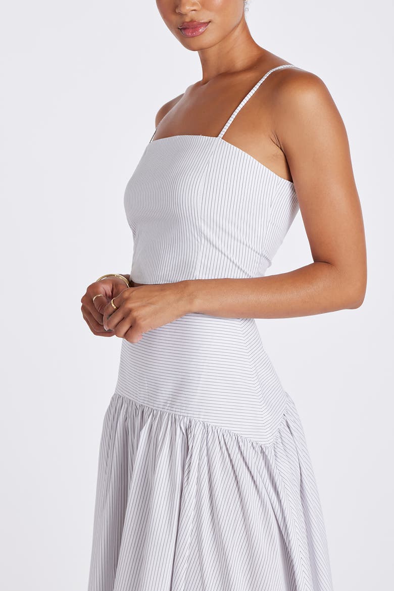 Sorrento Maxi Skirt, Alternate, color, Pinstripe