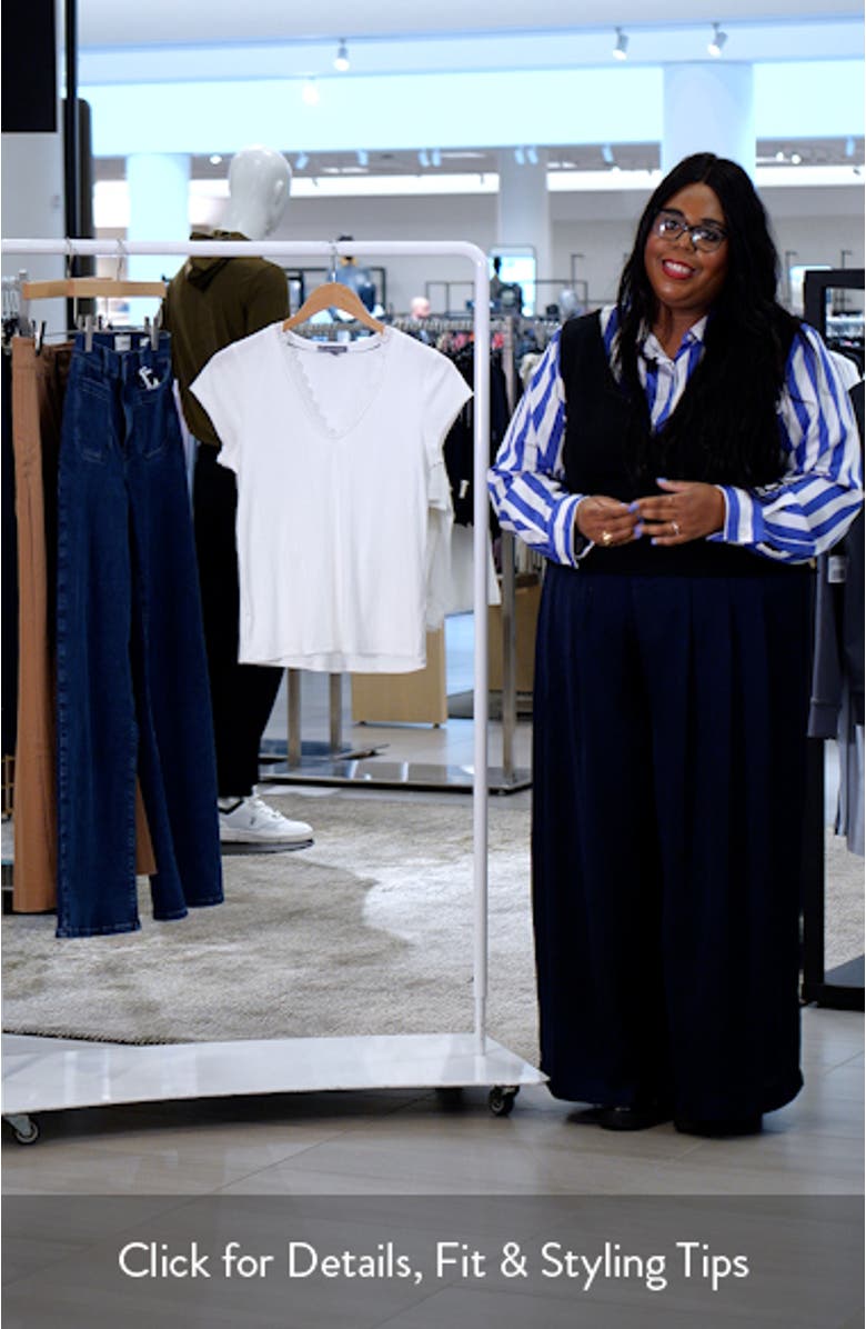 Variegated Rib Knit Top, sales video thumbnail