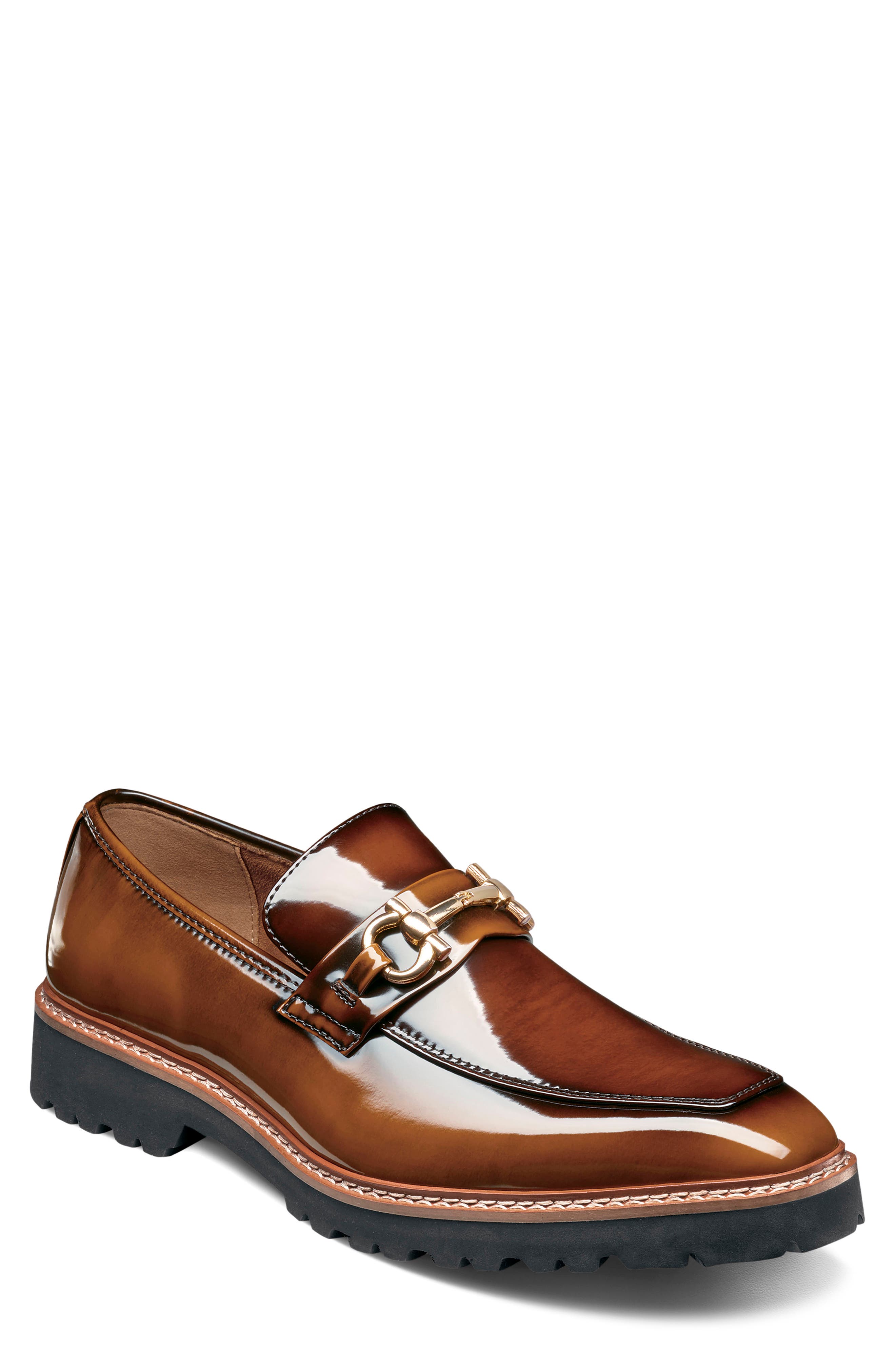Carabello Moc Toe Bit Loafer, Main, color, BROWN MULTI