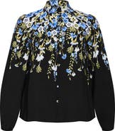 City Chic Kayla Floral Print Shirt
