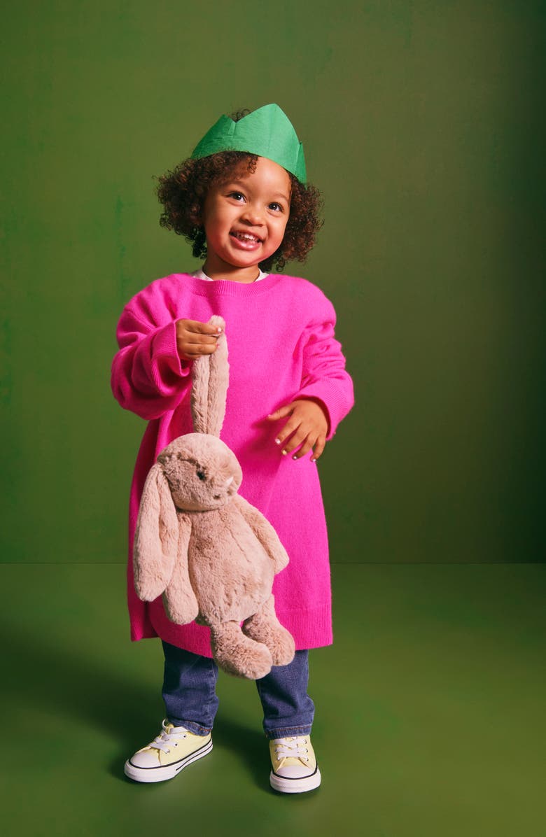 Jellycat Medium Bashful Bunny Stuffed Animal, Alternate, color, Blush