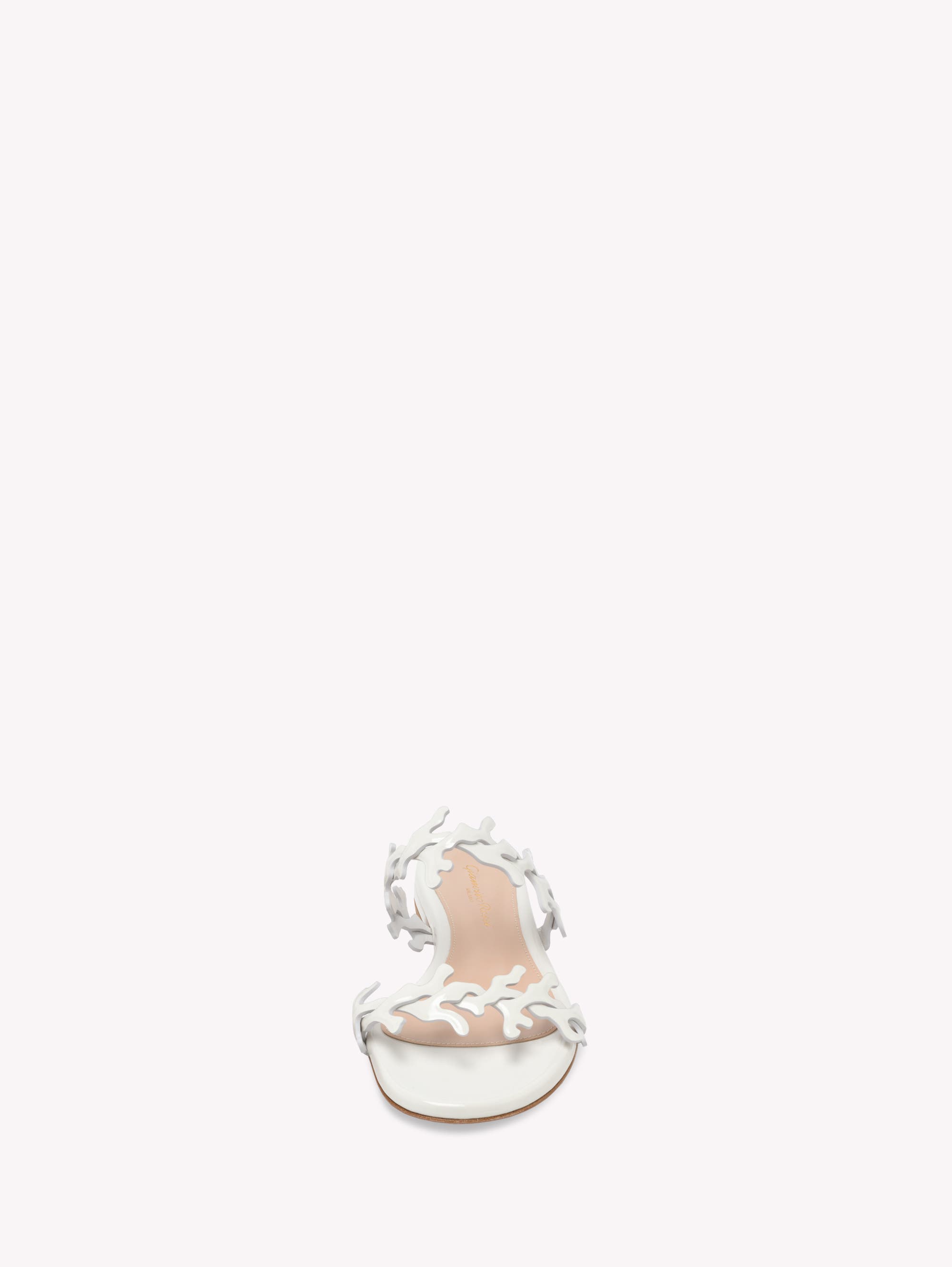 Gianvito Rossi Ocean Mule, Alternate, color, White Nappa