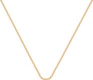Monica Vinader Fine Chain Link Necklace