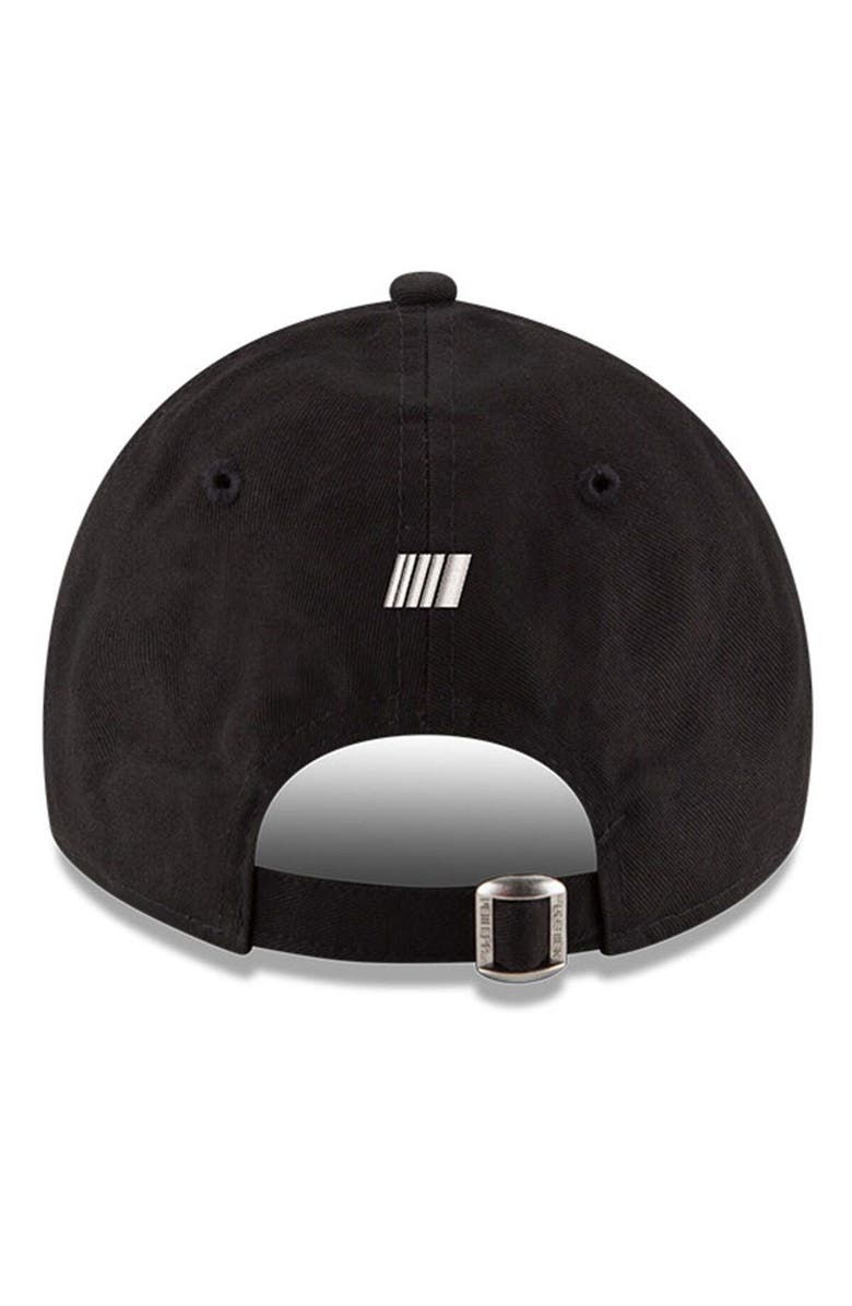 New Era Men's New Era Black NASCAR Cup Series Logo Enzyme Washed 9TWENTY Adjustable Hat, Alternate, color,