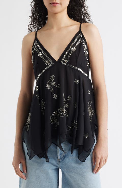 Robbie Floral Embellished Top