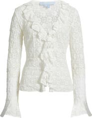 Hill House Home The Gabriella Ruffle Lace Top