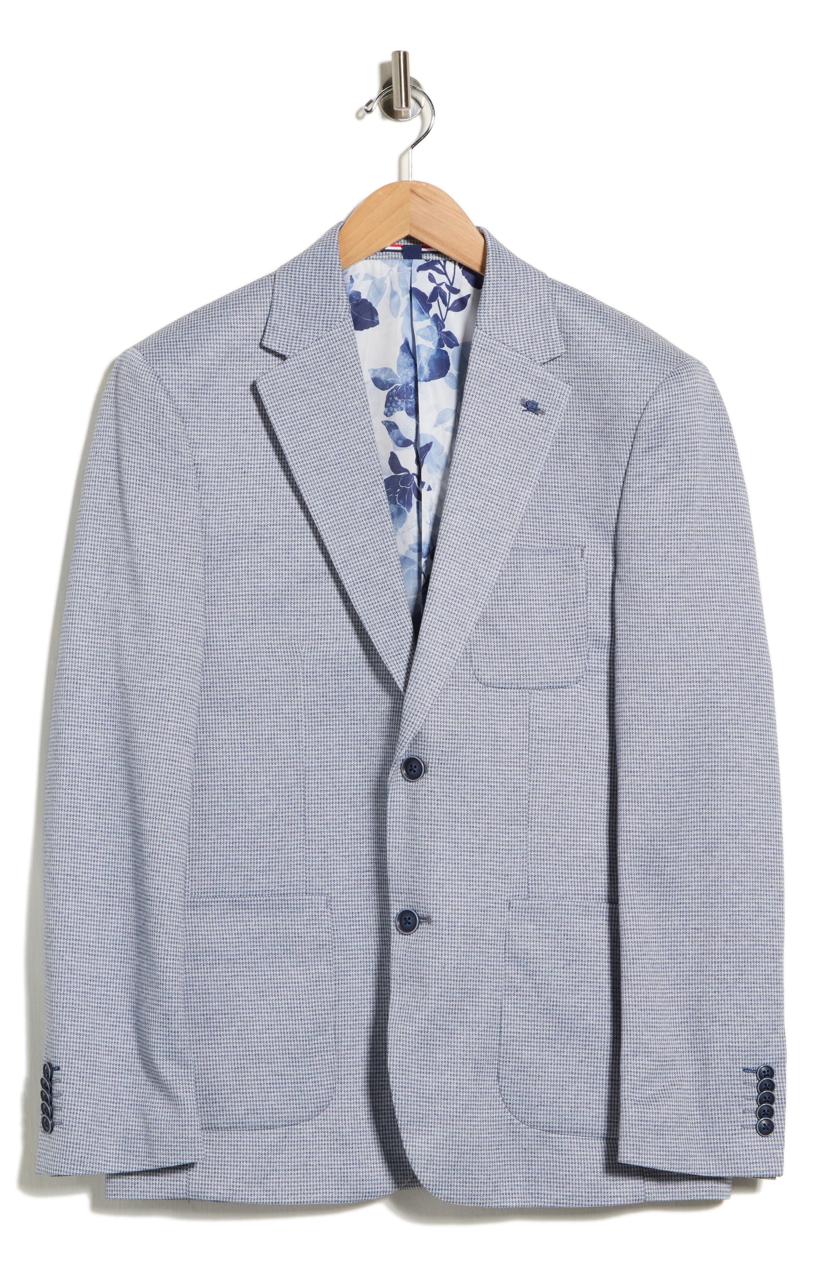 Notched Lapel Sport Coat