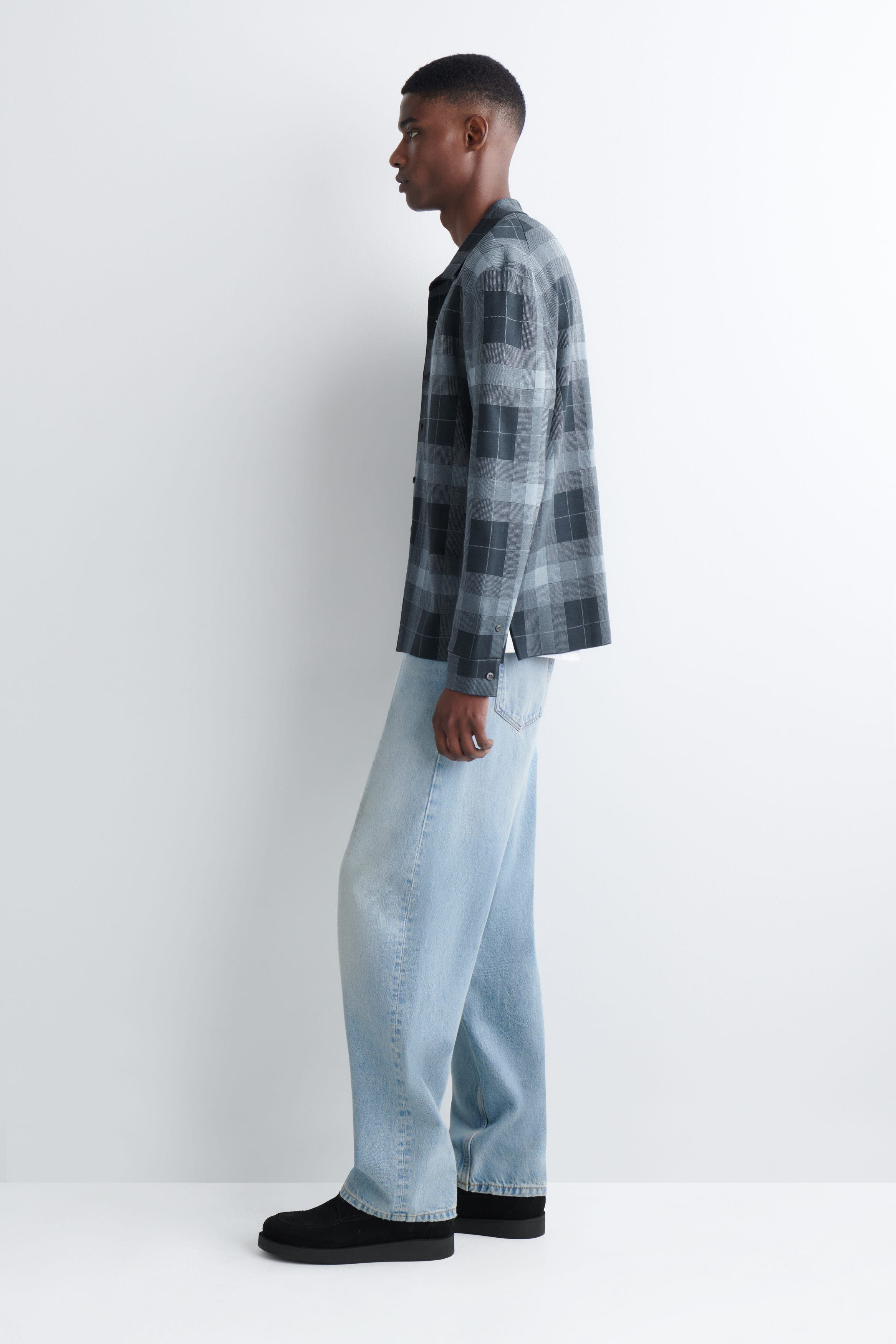 Relaxed Knitted Cotton Shirt - image 4