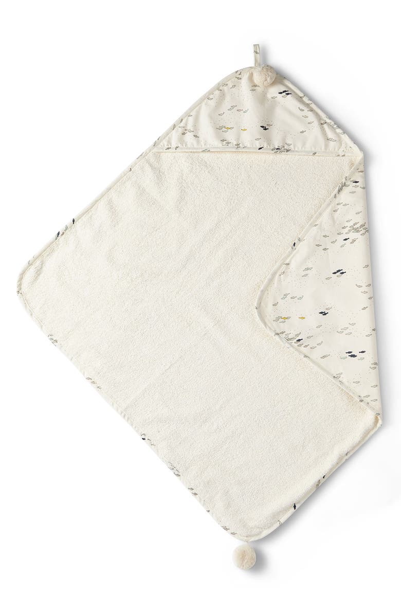 Pehr Minnow Hooded Towel, Main, color, 