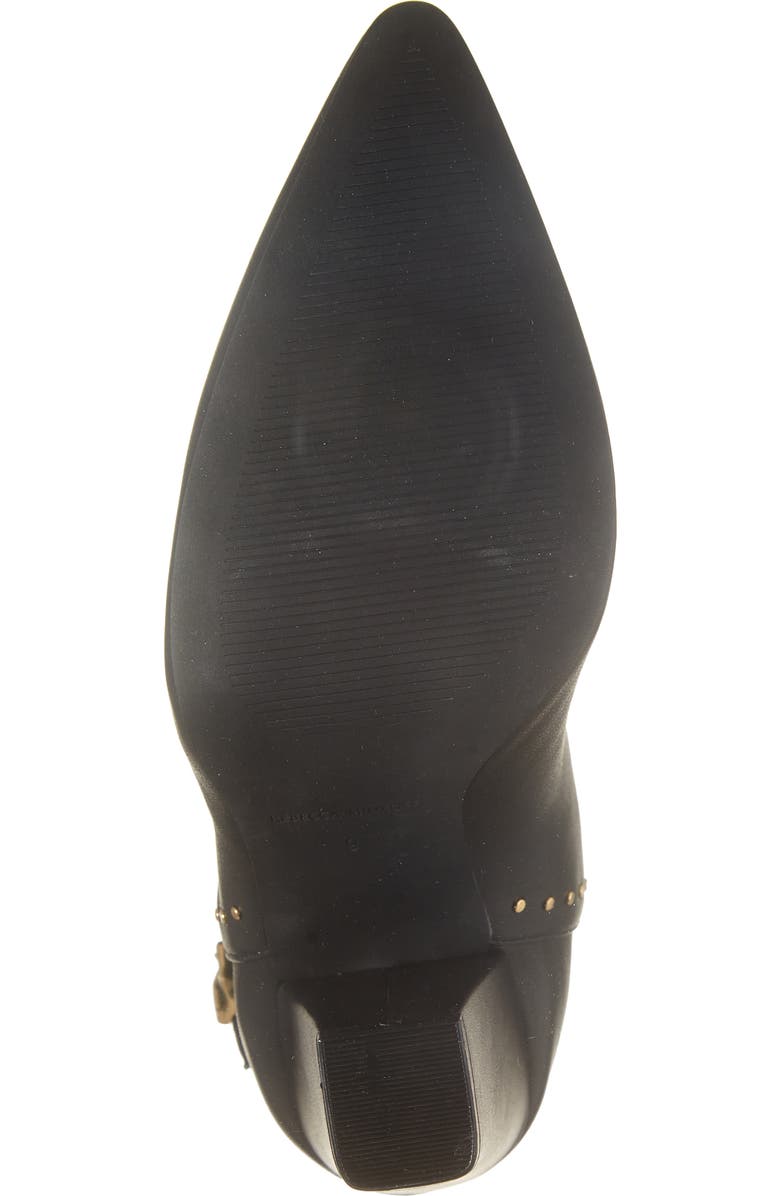 Rebecca Minkoff Darren Pointed Toe Bootie, Alternate, color, Black