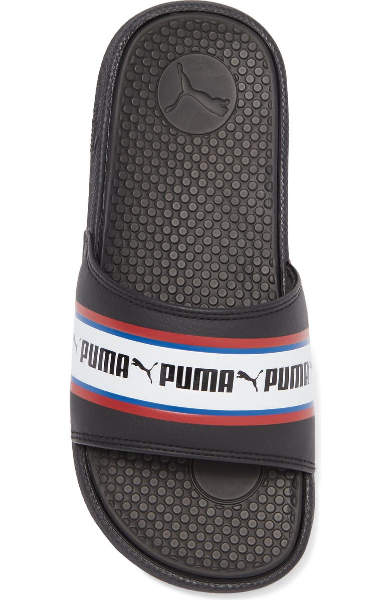 PUMA Kids' Cool Cat Stripe Repeat Slide Sandal, Alternate, color,