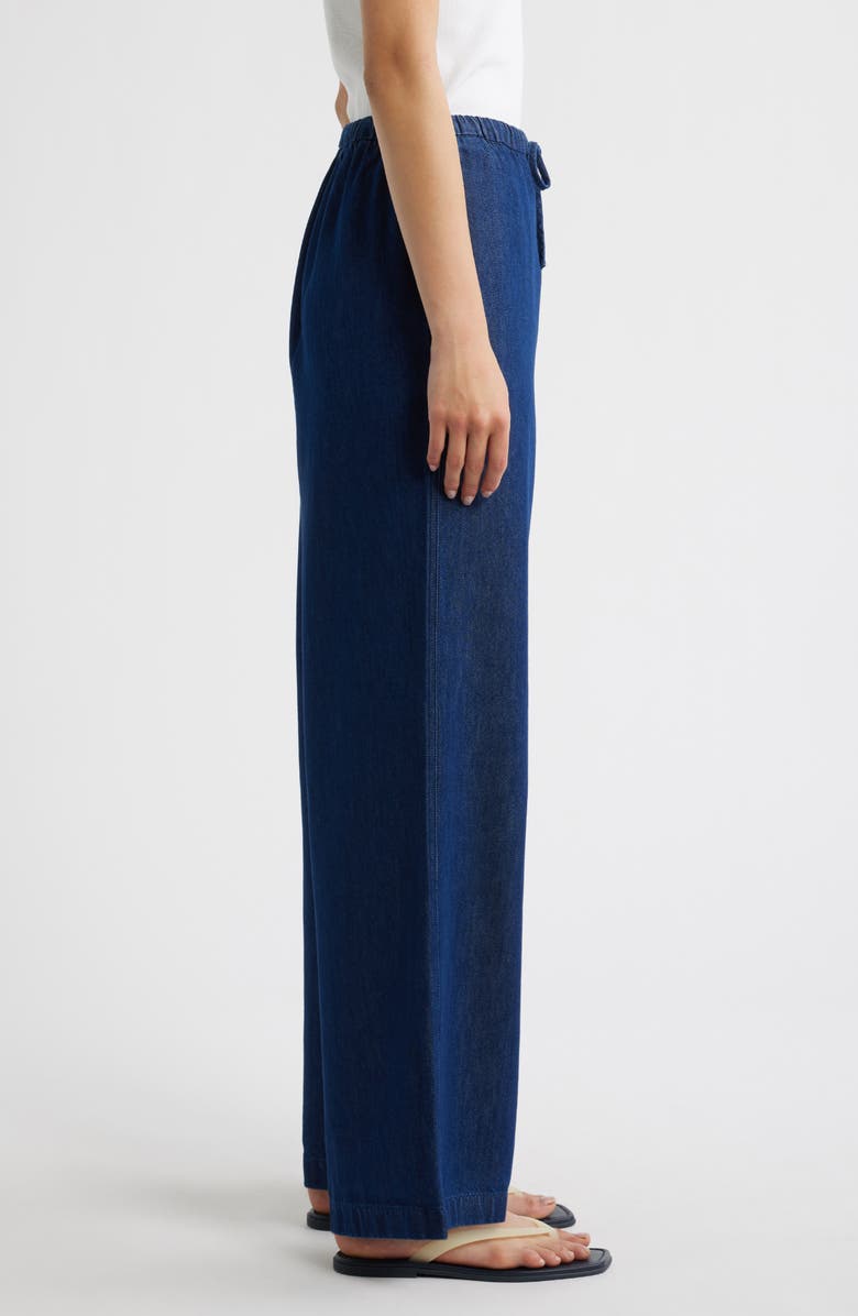 Madewell Airy Denim Pull-On Pants, Alternate, color, Nostalgic Blue