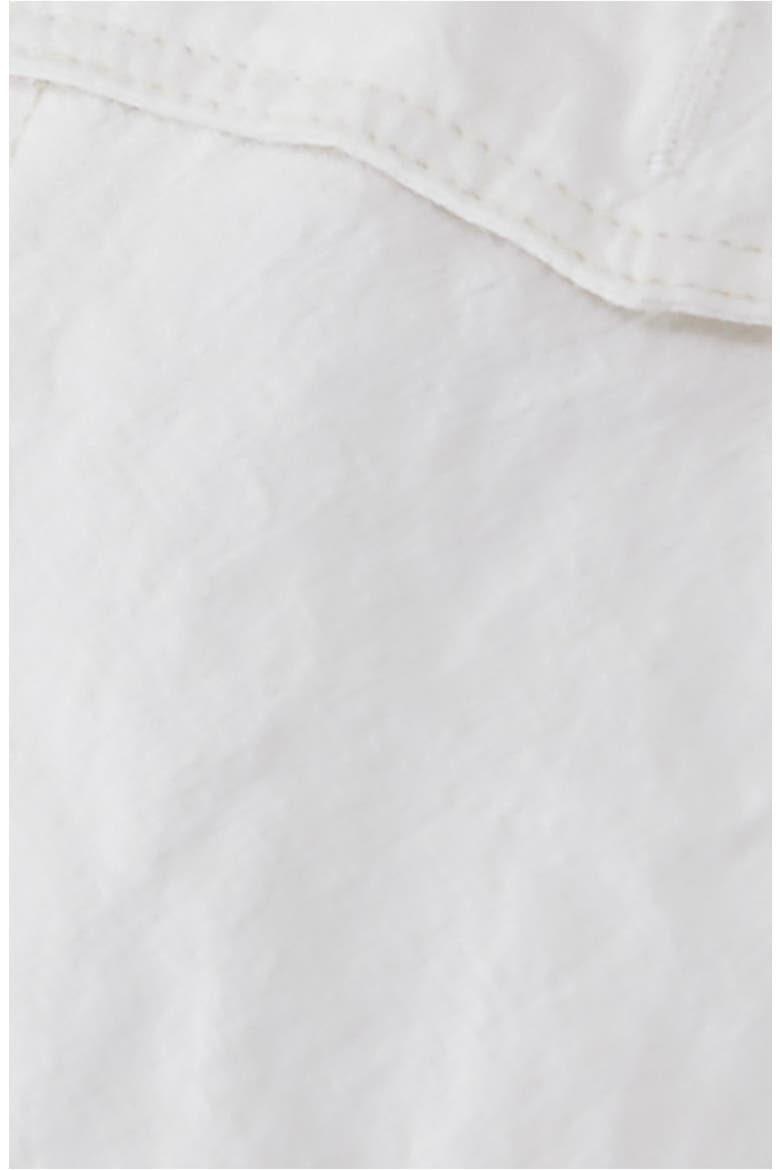 Machester Cotton Button-Down Shirt, Alternate, color, WHITE COMBO