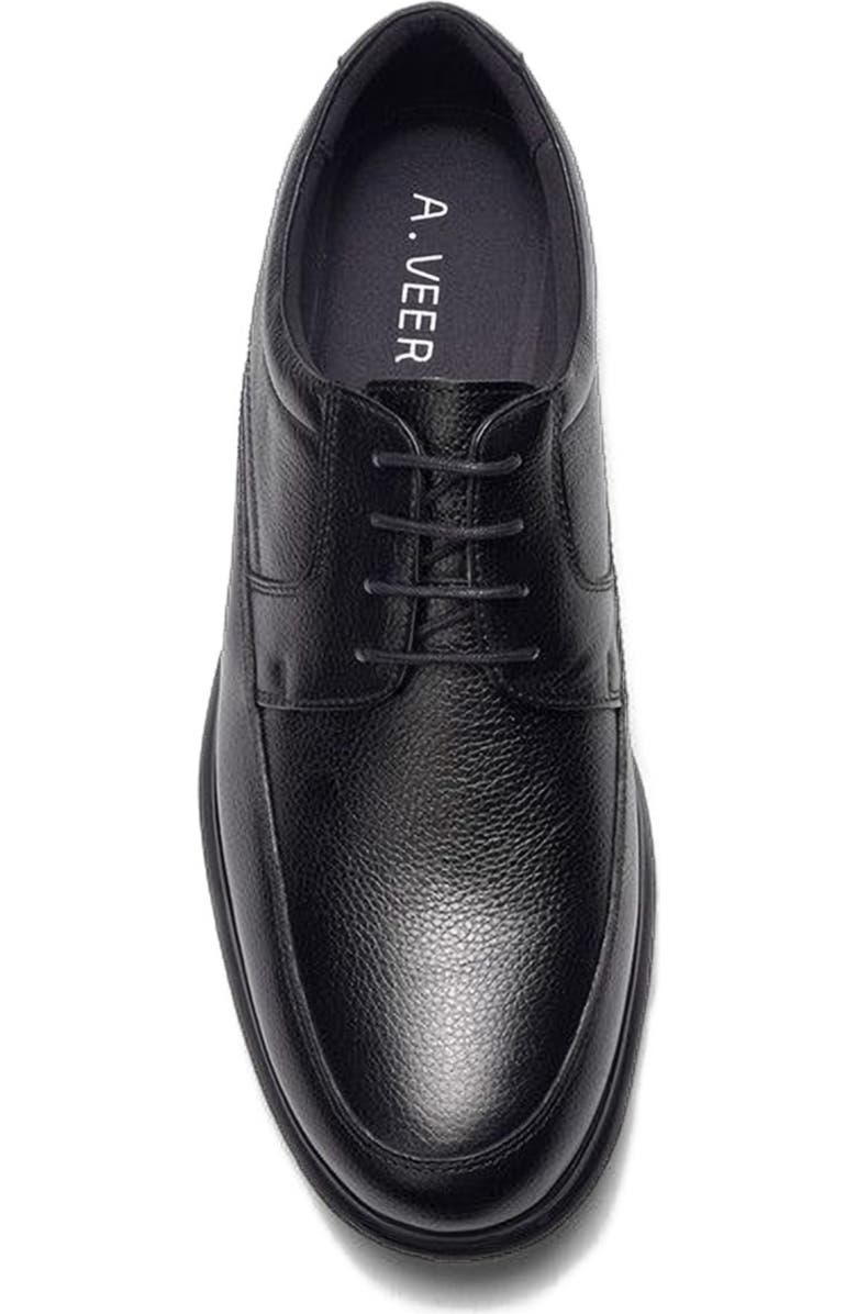 A. Veer Atlas Hybrid Derby, Alternate, color, Black Leather