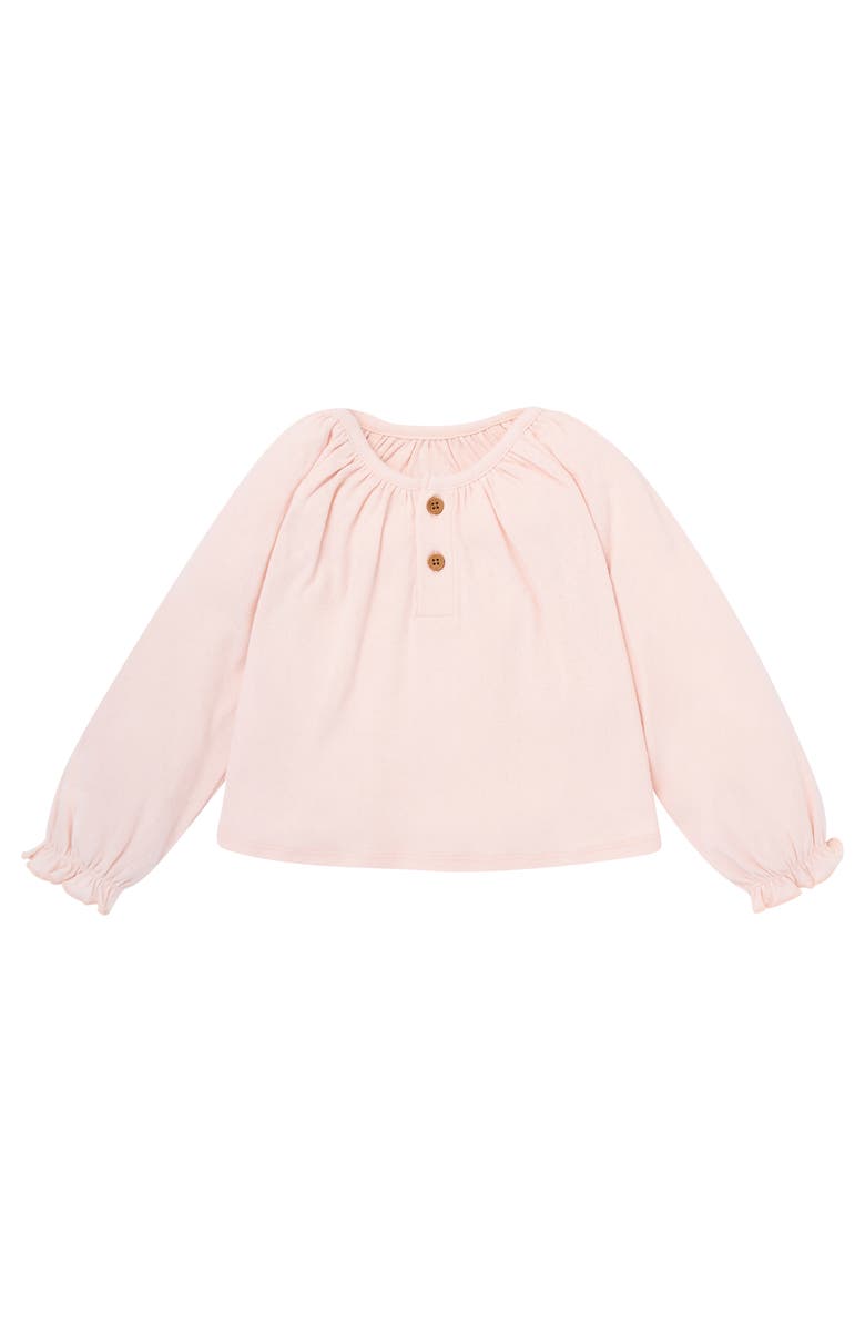 Modern Moments<sup>™</sup> by Gerber Henley Tops and Paperbag Pants Set, Alternate, color, Rose