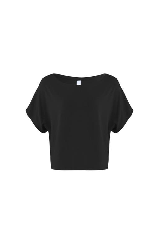 Vitality Vital Off Shoulder Tee In Black