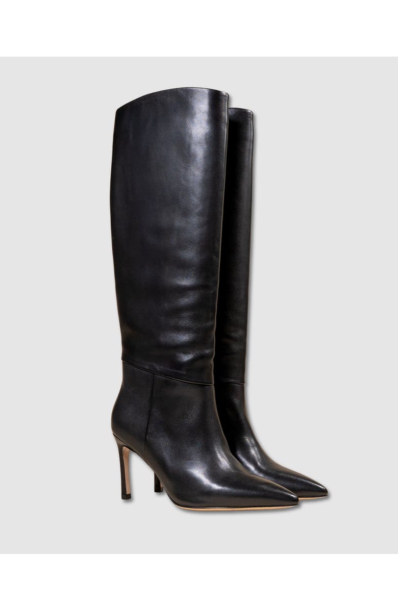 MI/MAI Coco Stiletto Long Boot, Alternate, color, Black