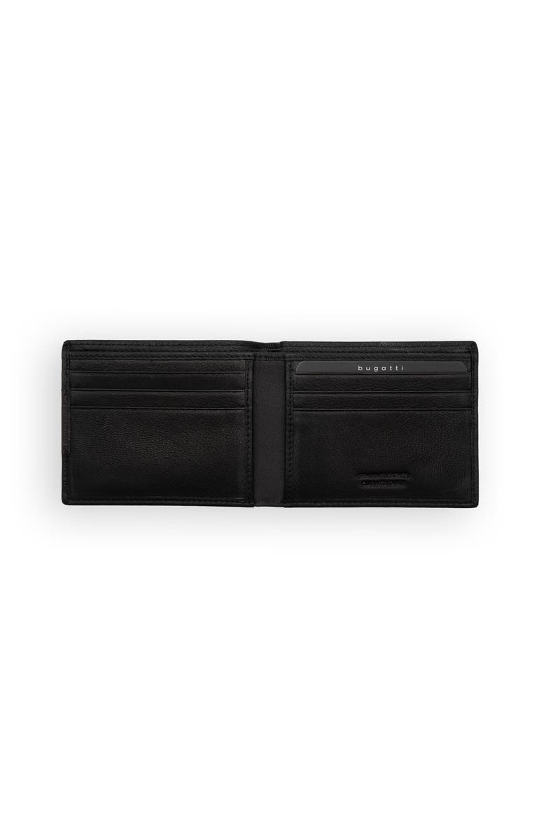 Dawson Men's Leather Wallet, Alternate, color, Black and Brown