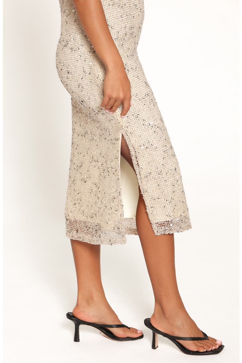 Charlie Open Knit Cotton Dress, Alternate, color, CREAM