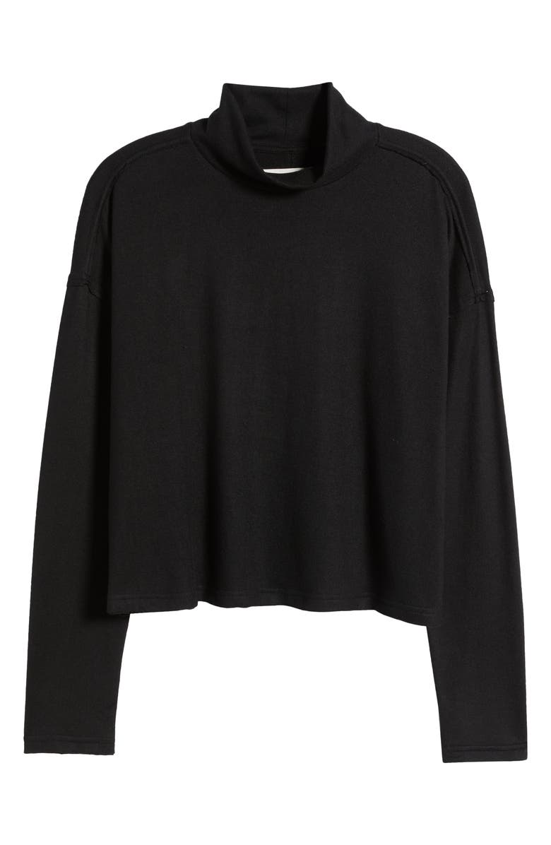 Treasure & Bond Mock Neck Long Sleeve Top, Alternate, color, 