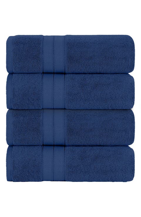 SpunLoft(TM) Bath Sheet - 35" x 66" - Pack of 4