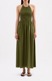 Nude Lucy Mira Tencel Maxi Dress