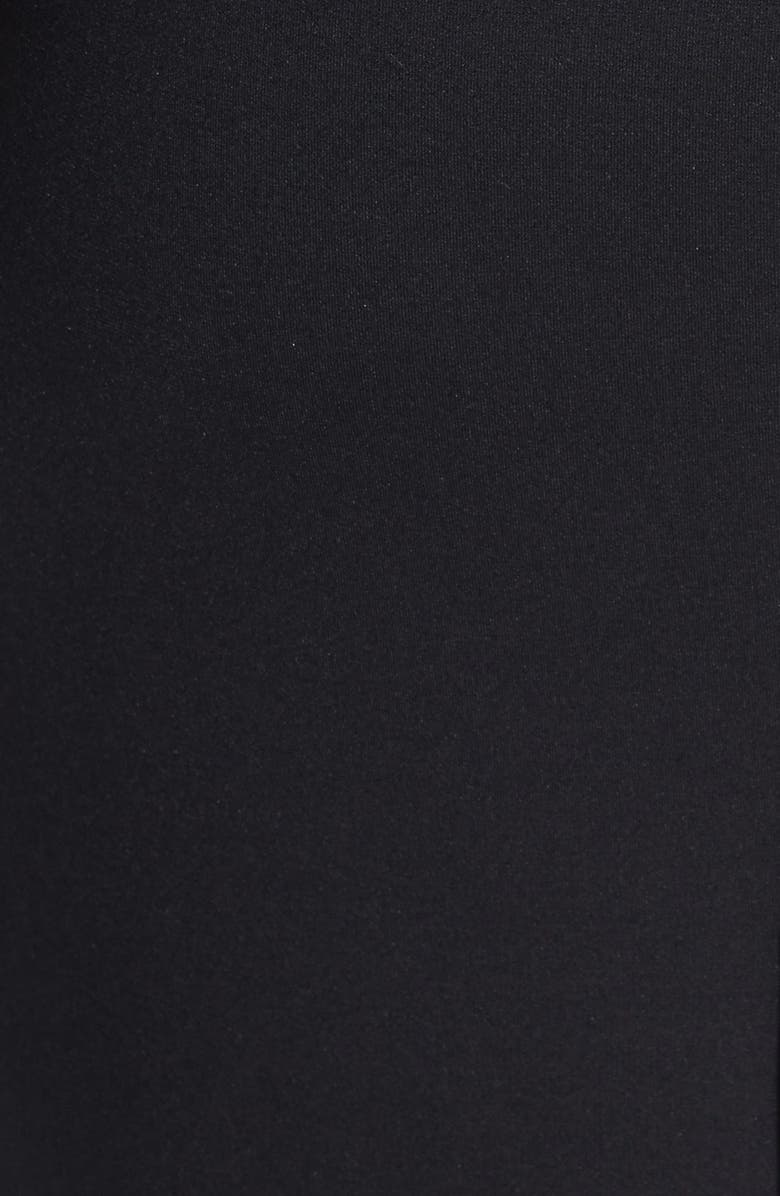 Black Swan 'Noire' Illusion Ponte Knit Sheath Dress, Alternate, color,