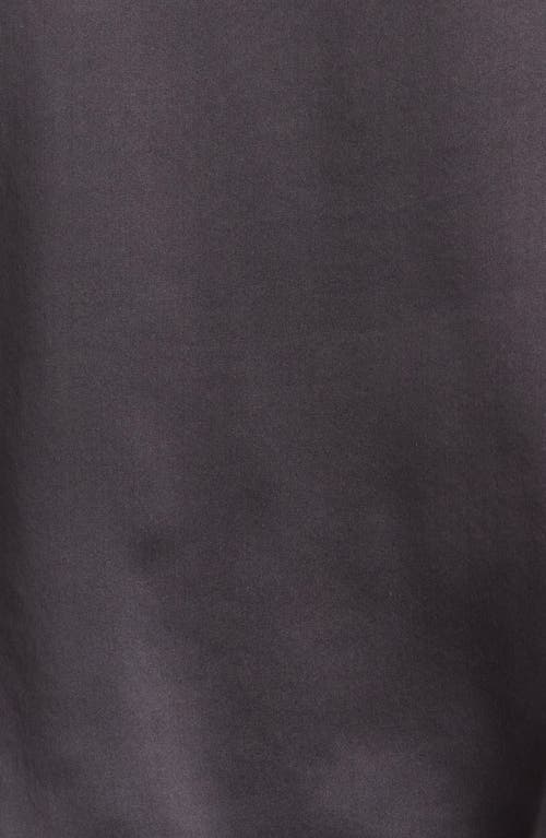 Nordstrom Sandwashed Silk Short Pajamas In Grey Stonehenge