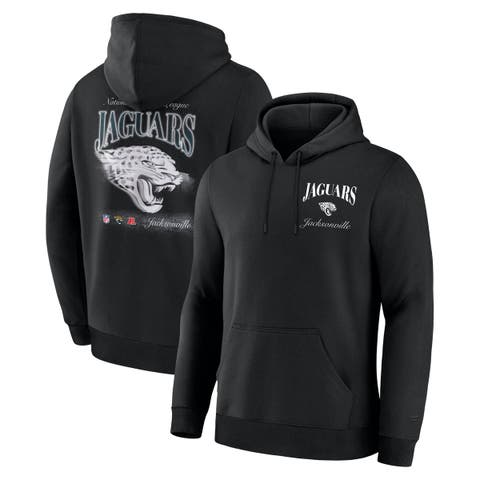 Men's Fanatics Black Jacksonville Jaguars Nightfall Long Sleeve Fleece Hoodie