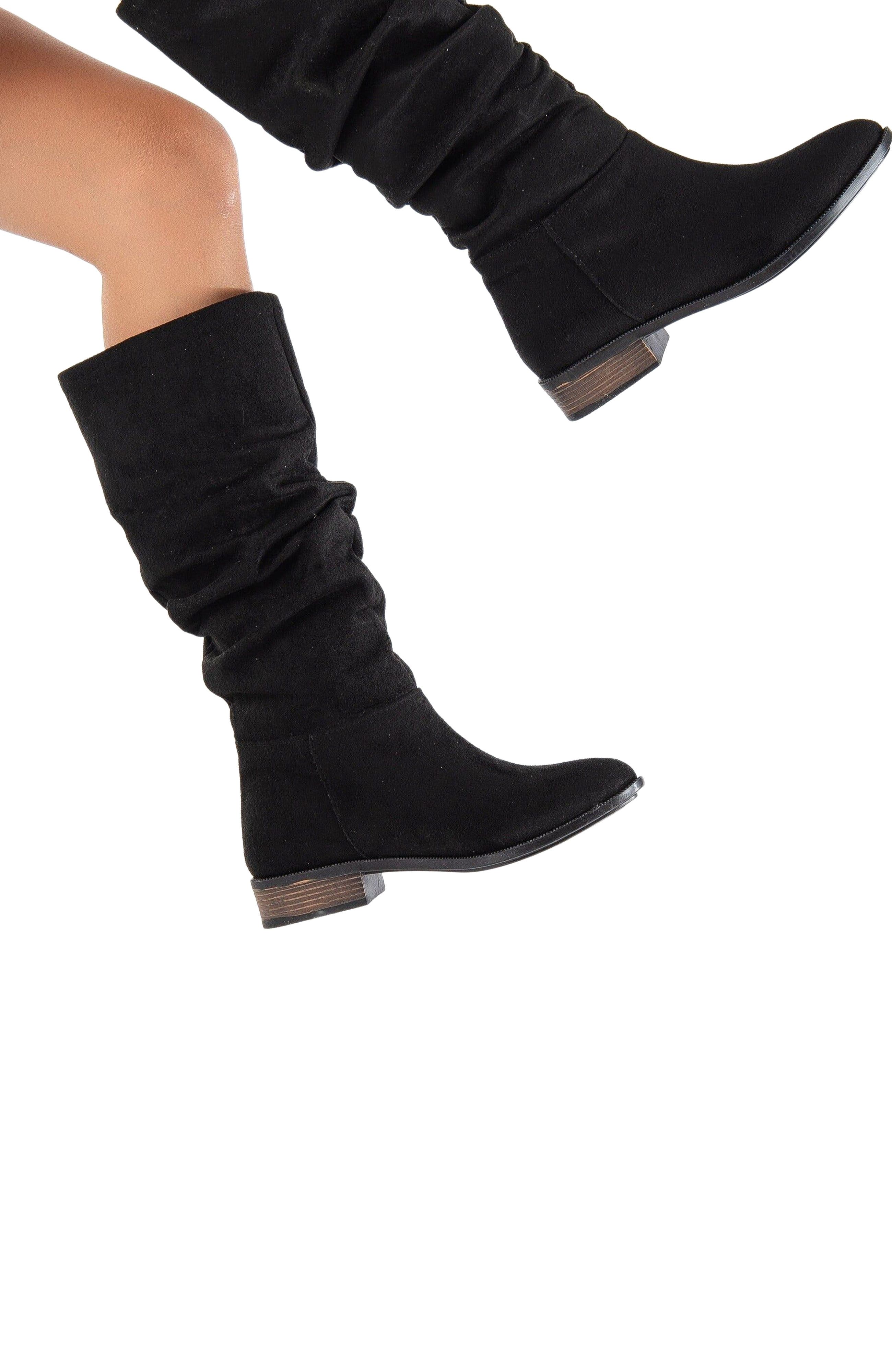 Forever 
Always Shoes Maribel Knee High Slouch Boots, Alternate, color, 