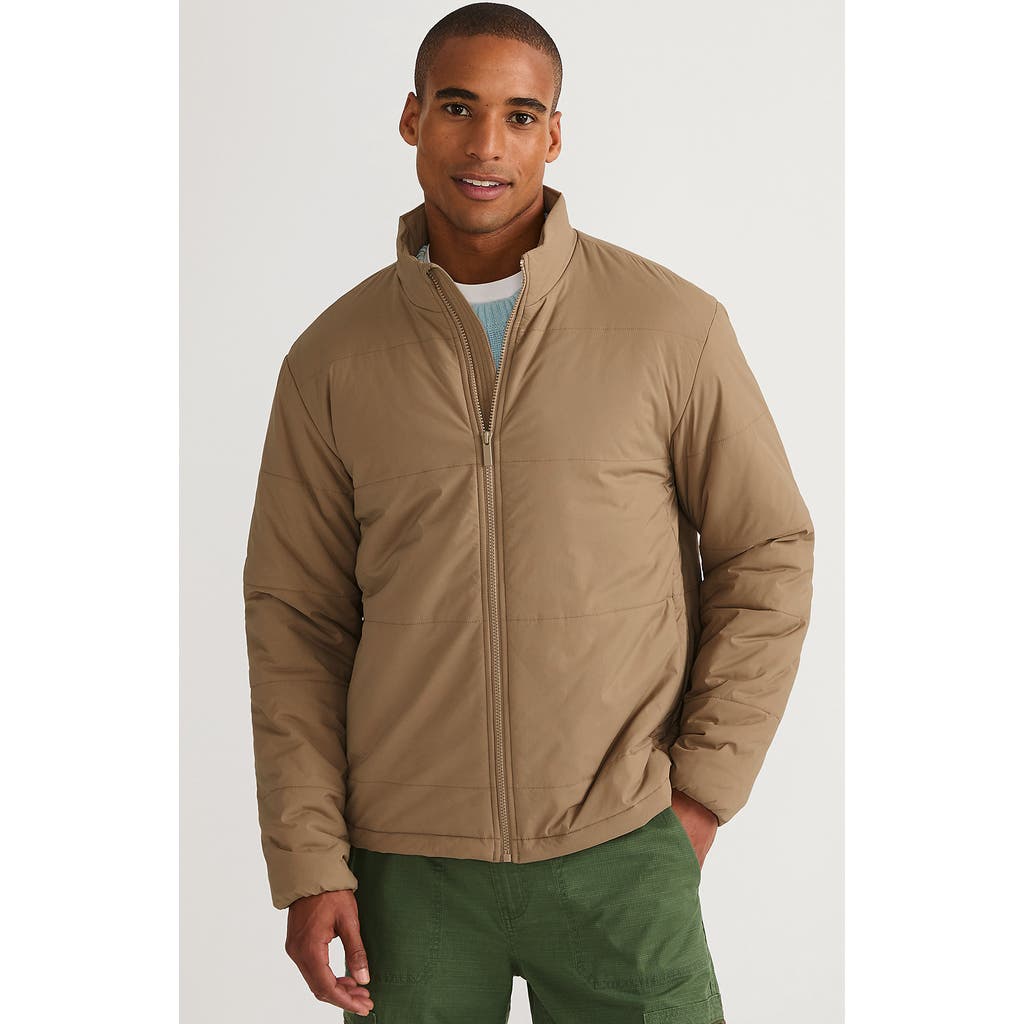 Lands' End Wanderfree Insulated Jacket In Toasted Rye
