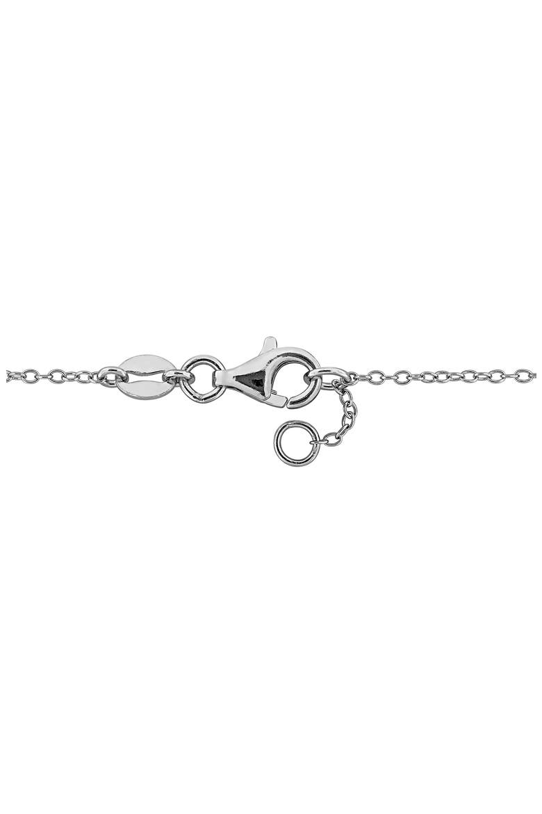 8.5-9mm Cultured Freshwater Pearl & Stone Station Bracelet, Alternate, color, RED