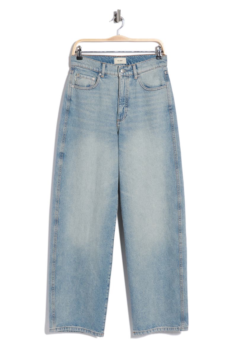 Taylor Barrel Leg Jeans, Alternate, color, SOUTHPORT