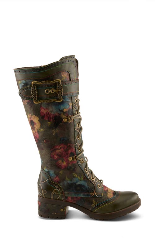 L'artiste By Spring Step Kisha Fall Knee High Boot In Multi