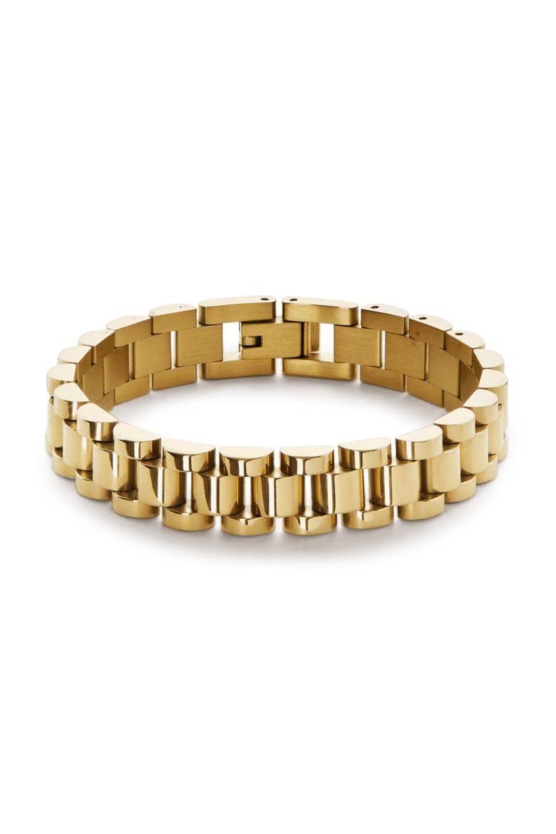 Watch Strap Bracelet - Ora, Main, color, Gold