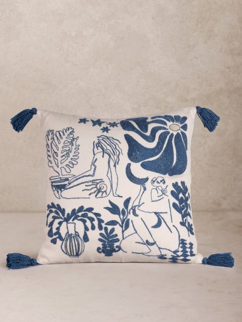 Sialkot Throw Pillow Cover