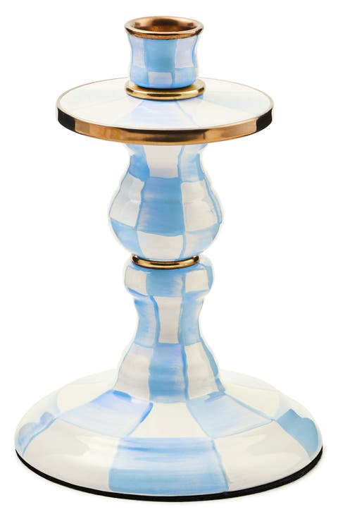 Sky Check Small Candlestick