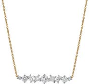 LuvMyJewelry Oryssa 14K Gold Lab Grown Diamond Necklace - 0.5 Ct