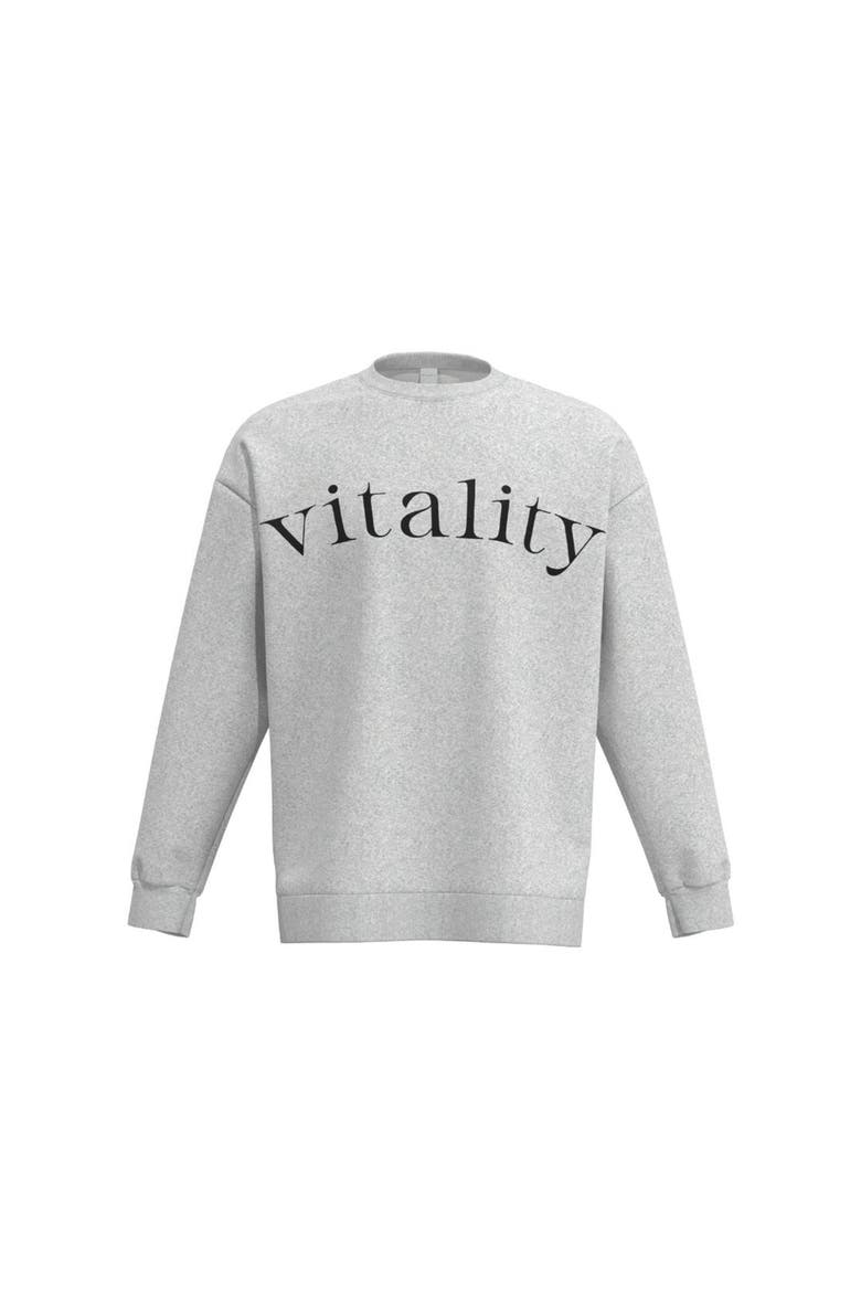 Cozy Uni Crew, Alternate, color, Stone Marl