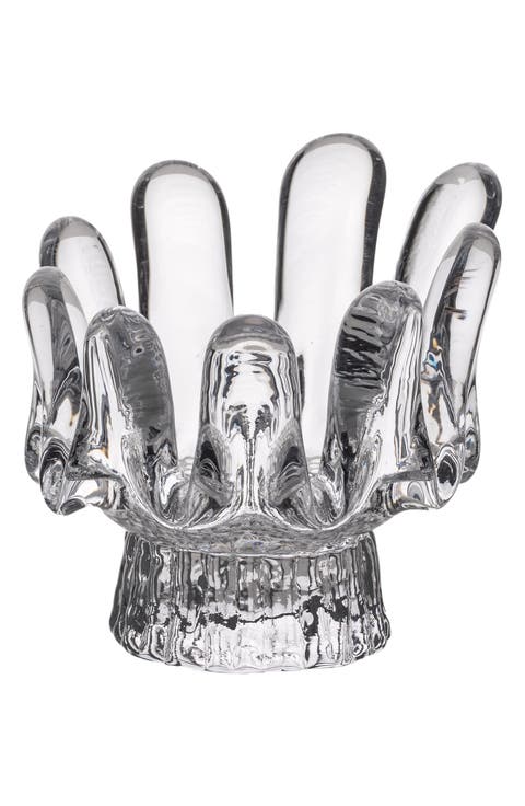 Sunflower Glass Votive Holder