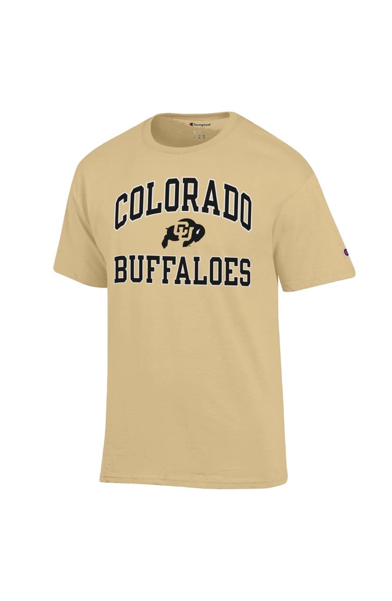 Champion Men's Champion  Gold Colorado Buffaloes High Motor T-Shirt, Alternate, color, Gold