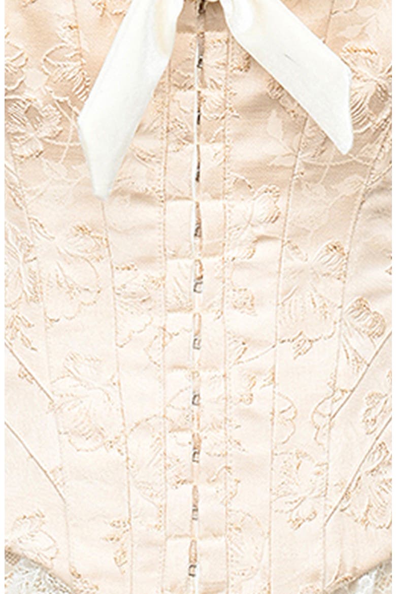 Perdita Corset Top & Bolero Set, Alternate, color, IVORY