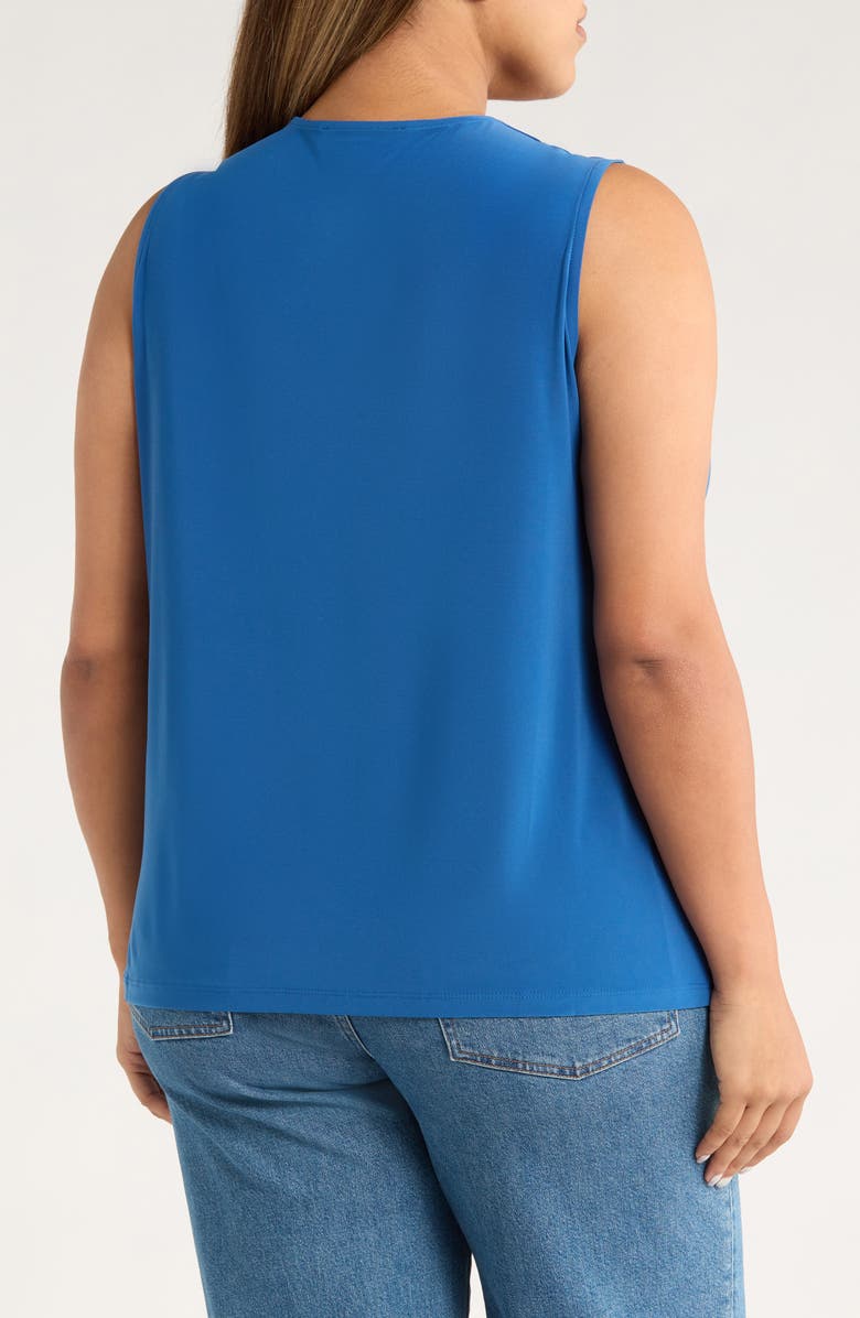 KASPER Drapey Sleeveless Shell Top, Alternate, color, 