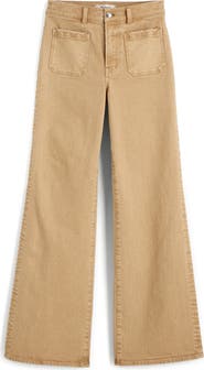 Madewell The Emmy Patch Pocket Wide Leg Pants