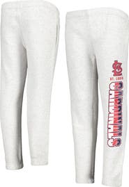 Outerstuff Youth Ash St. Louis Cardinals Game Time Fleece Pants