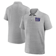 FANATICS Men's Fanatics Heather Gray New York Giants Clutch Polo