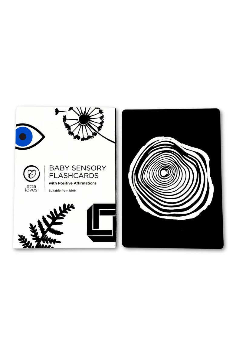 Affirmation & Sensory Flash Cards, Alternate, color, NO COLOR