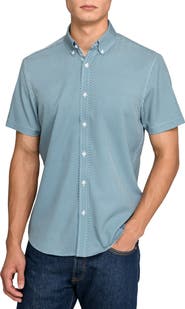 CONSTRUCT Hexagon Geo Woven Short Sleeve Basic