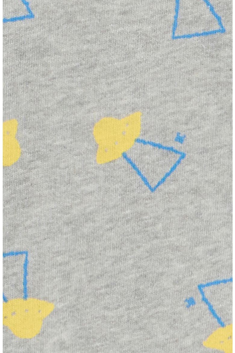 Pixel Abduction Organic Cotton Sweatshirt, Alternate, color, LIGHT HEATHER GREY