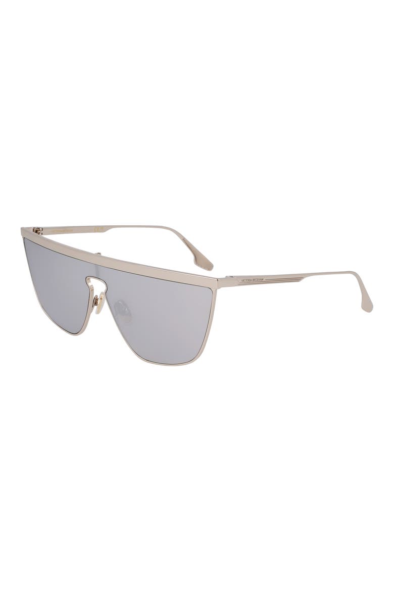 59mm Shield Sunglasses, Alternate, color, SILVER MIRROR